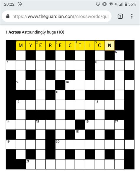 guardian crossword puzzles